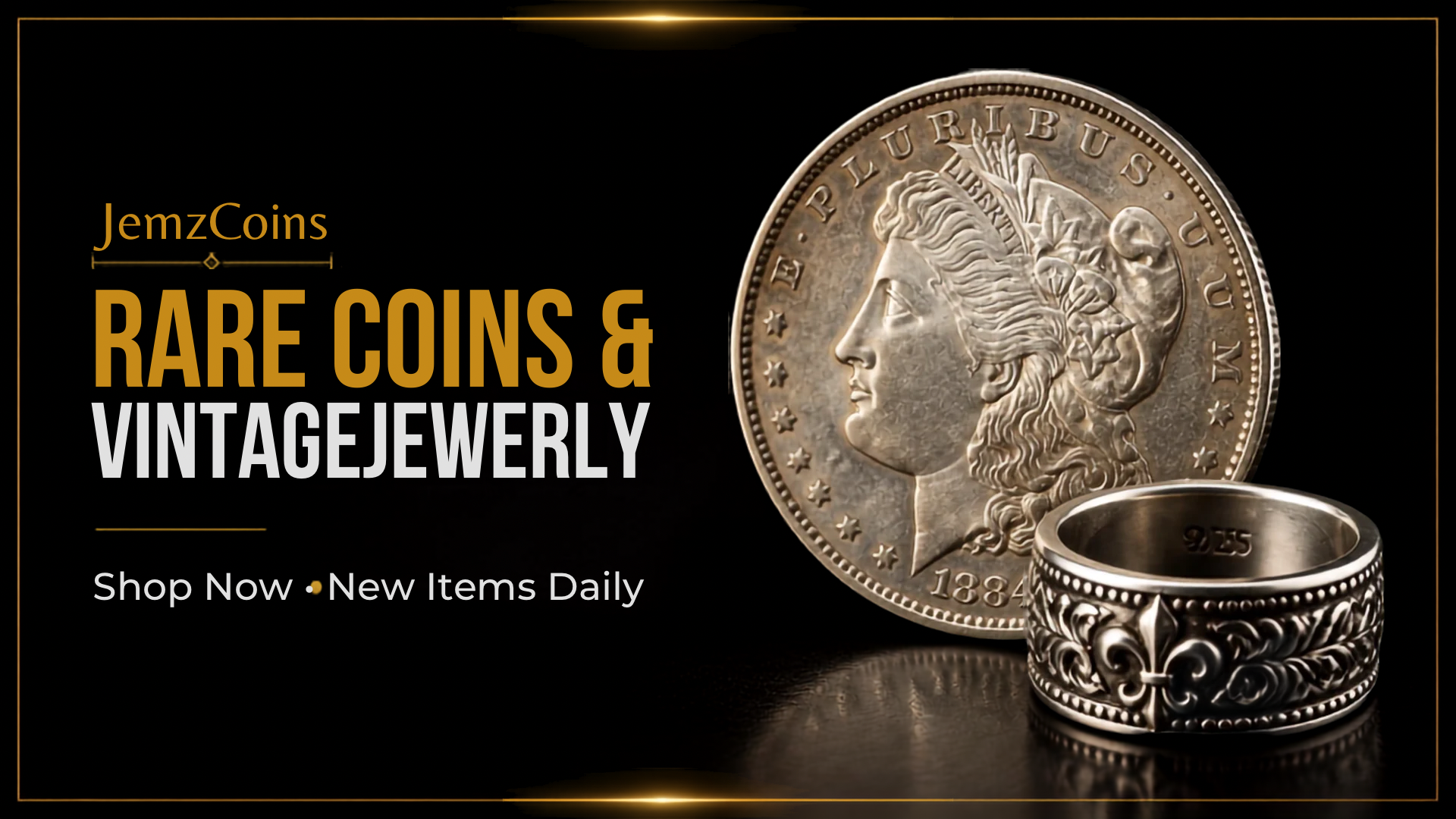 Estate Silver Rings for Sale | Vintage Sterling | JemzCoins