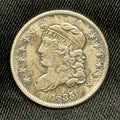 1835 Capped Bust Half Dime Extra Fine XF 5 Cent Silver Coin