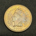 1909 Indian Head Cent Brilliant Uncirculated BU Toned
