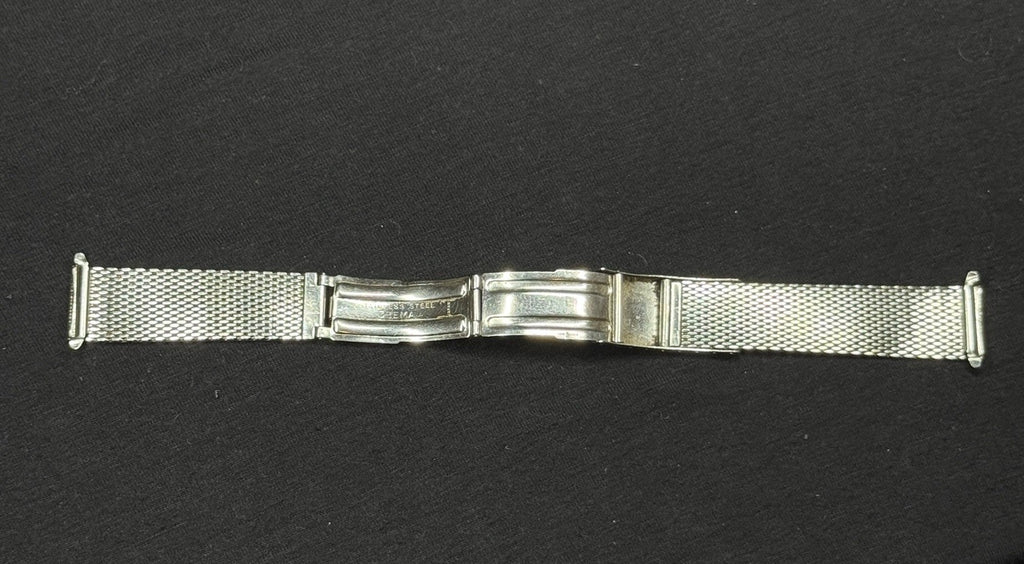 Vintage Bulova DREMA 17MM Stainless Steel Mesh Bracelet Band For Wristwatch