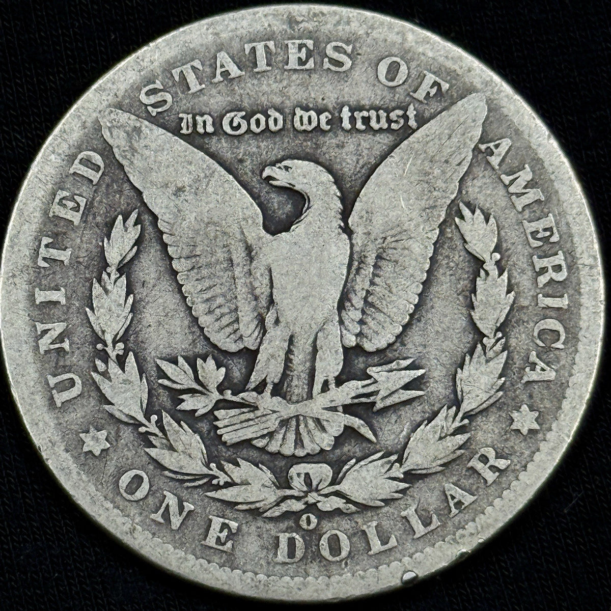 1889-O Morgan Silver Dollar Raw Good