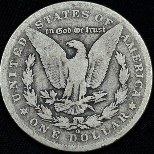 1889-O Morgan Silver Dollar Raw Good