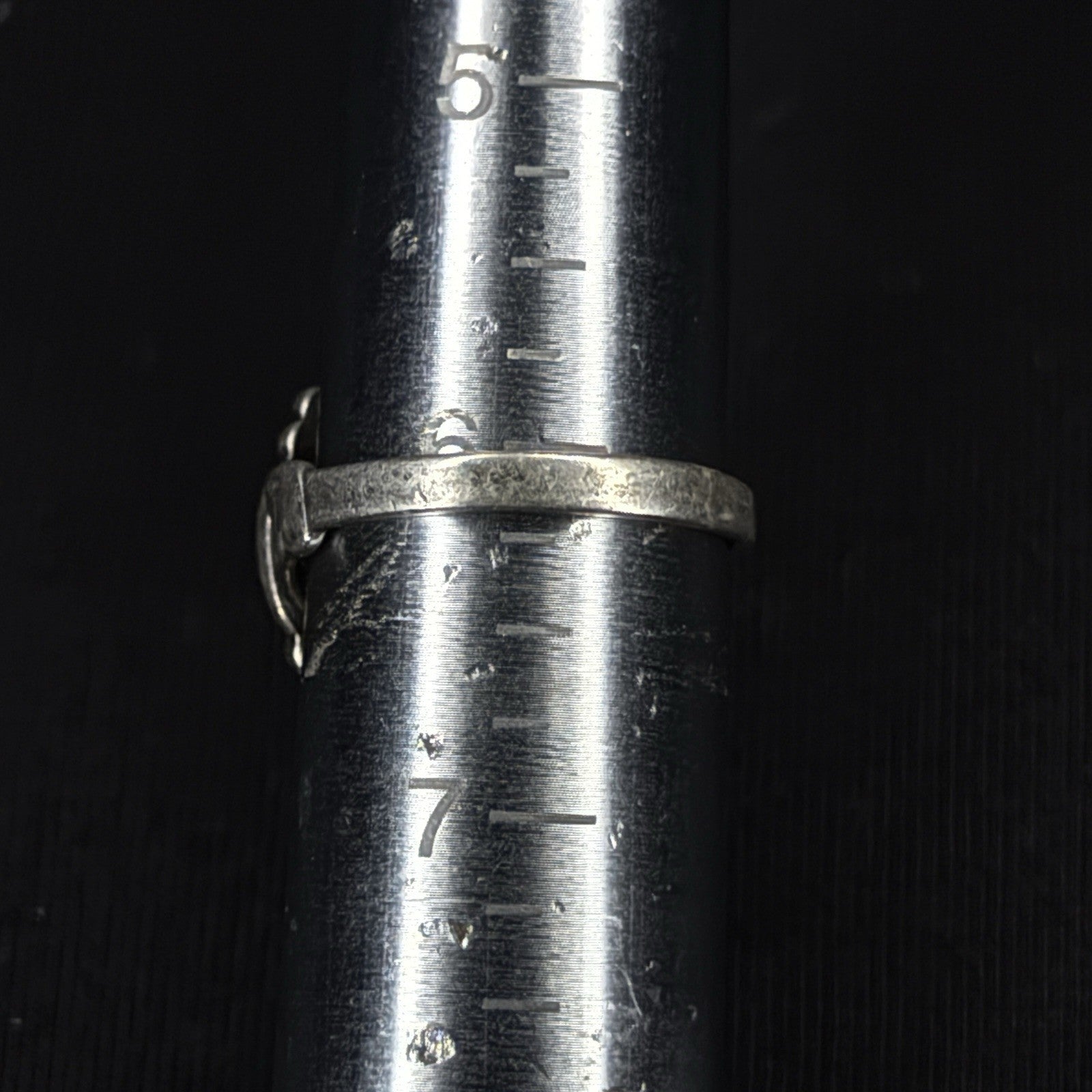 Native Bell Trading Post Turquoise Sterling Silver Ring Size 6 925