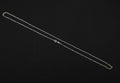 Estate Sterling Silver Round Link Chain Necklace 3.1g 21IN