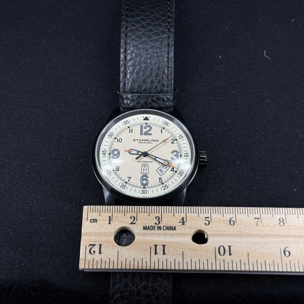 Stührling Tuskegee Skymaster 129B2 Automatic 46mm Aviator PVD
