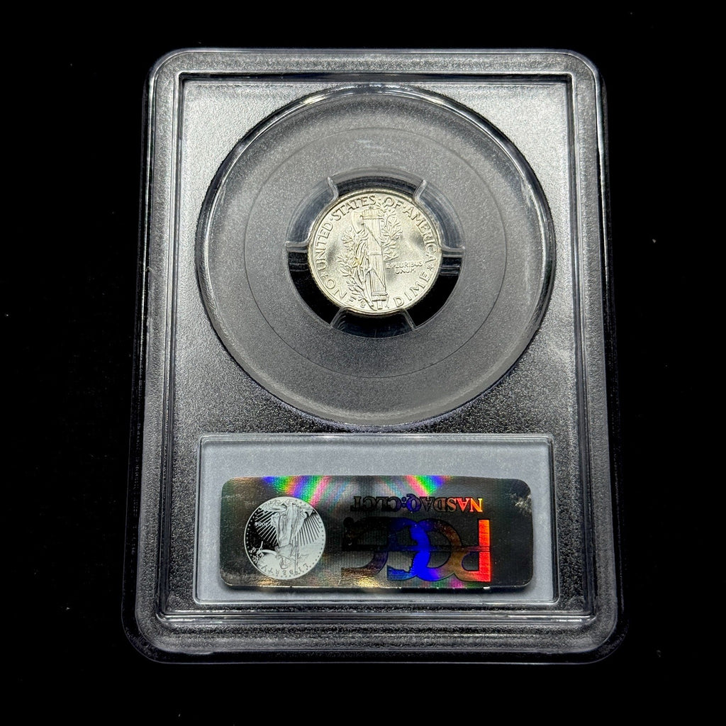 1937-S Mercury Dime Silver PCGS MS66 Blast White Gem Luster