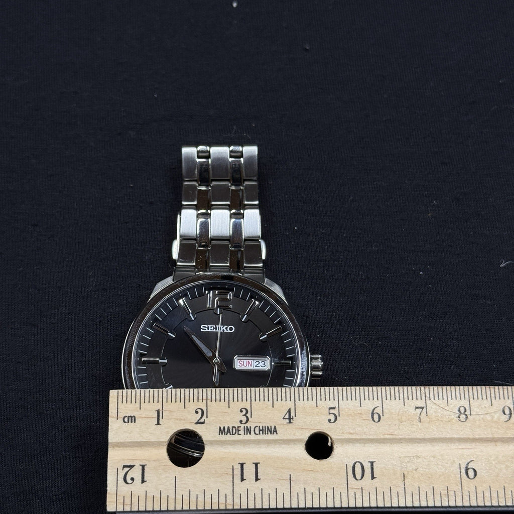Seiko SNKN47 RECRAFT Black Dial Automatic Watch