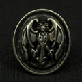 Darren Simonian Sterling Silver Ring Hollywood Vampire Bat Size 5 925 HEAVY 44g