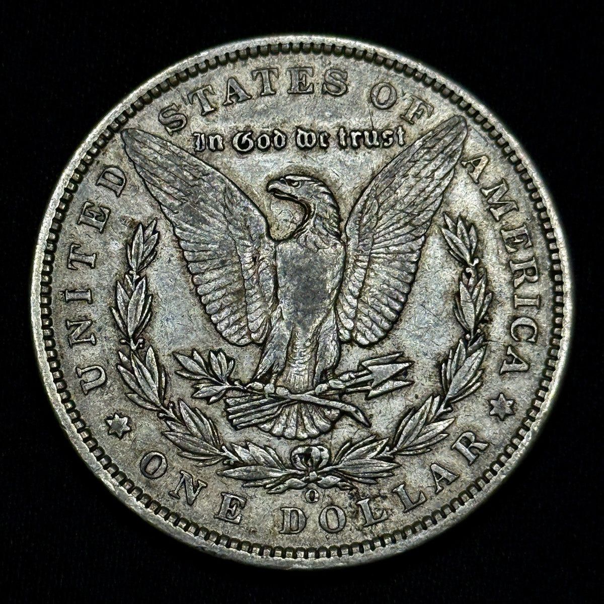 1896-O Morgan Silver Dollar Raw XF Attractive Orginal