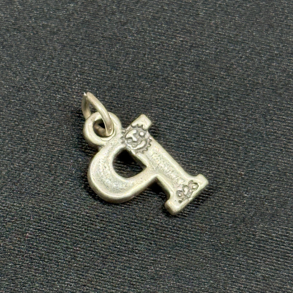 Estate Sterling Silver Sundancer Jewelry Co Letter P 925 Charm Pendant