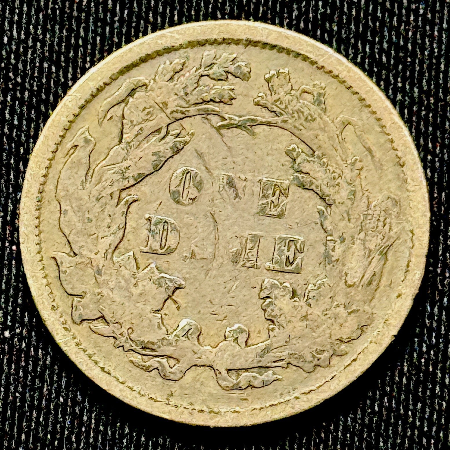 1874 Seated Liberty Dime Arrows Silver 10C XF Better Date US Coin