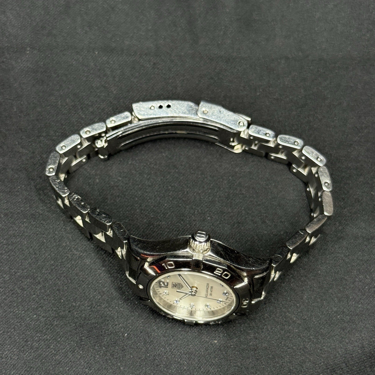 TAG Heuer Aquaracer Mother of Pearl Diamond Dial Women's Watch WAF1415