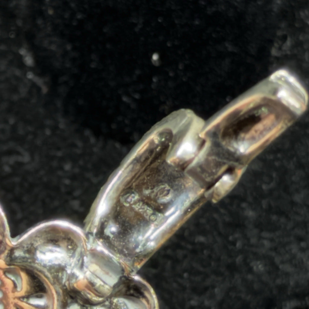 Carolyn Pollack Sterling Silver Southwest Heart Enhancer Pendant 925