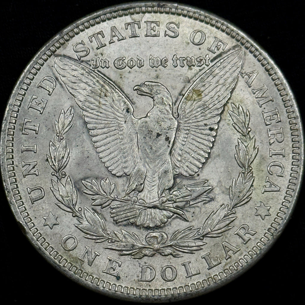 1921 Morgan Silver Dollar Raw About Uncirculated Slider Nice Original