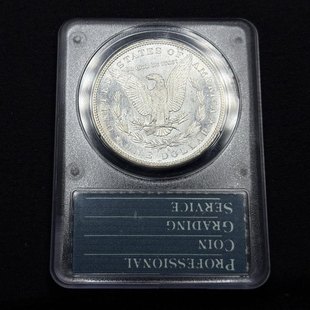 1880-S Morgan Silver Dollar PCGS MS64 CAC Rattler Prooflike Old Green Holder