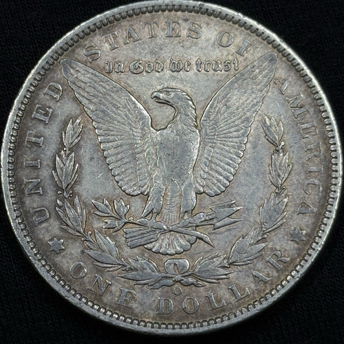 1887-O Morgan Silver Dollar Raw XF Nice Original Toned