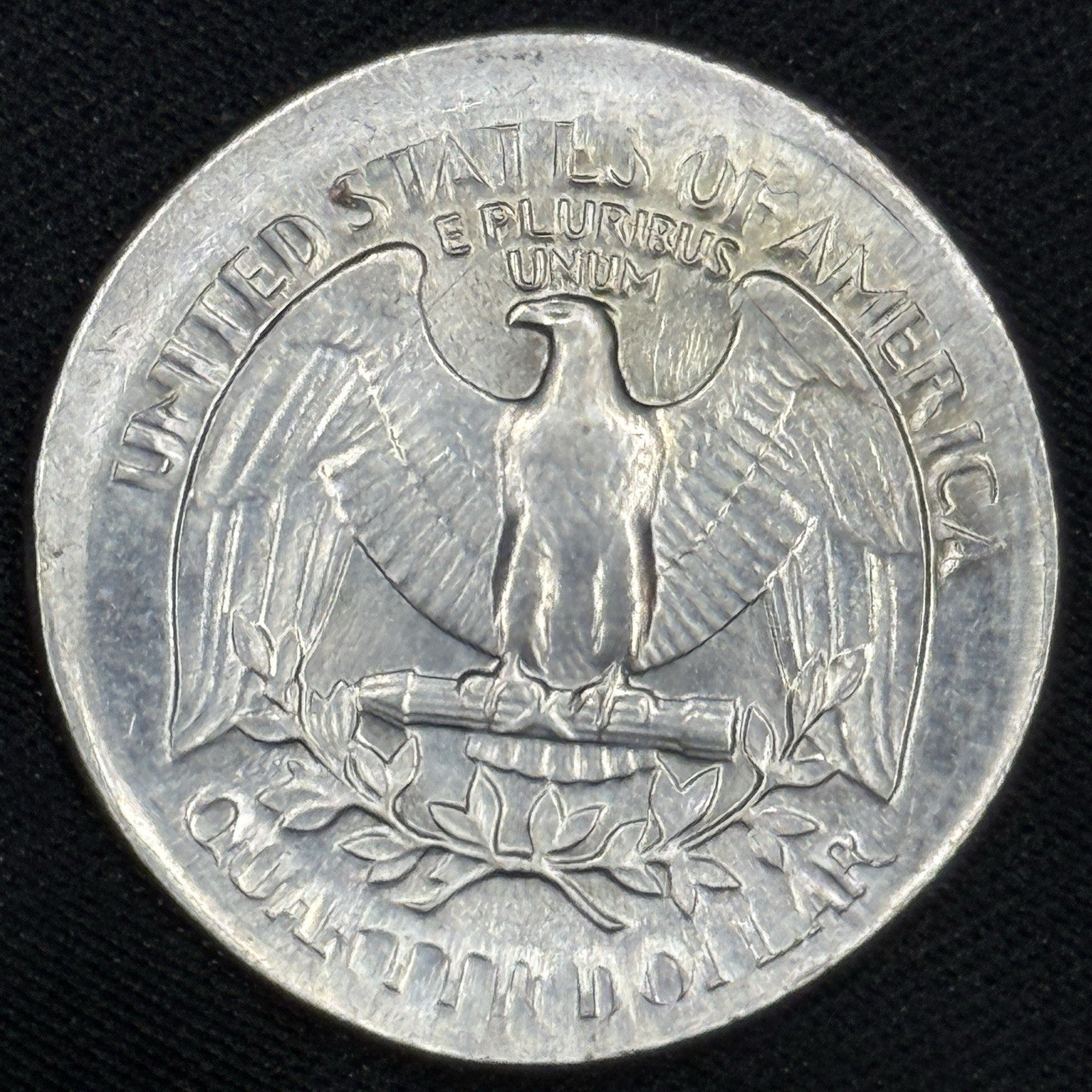 1981-P Washington Quarter Clad Uncirculated Broad Strike Error
