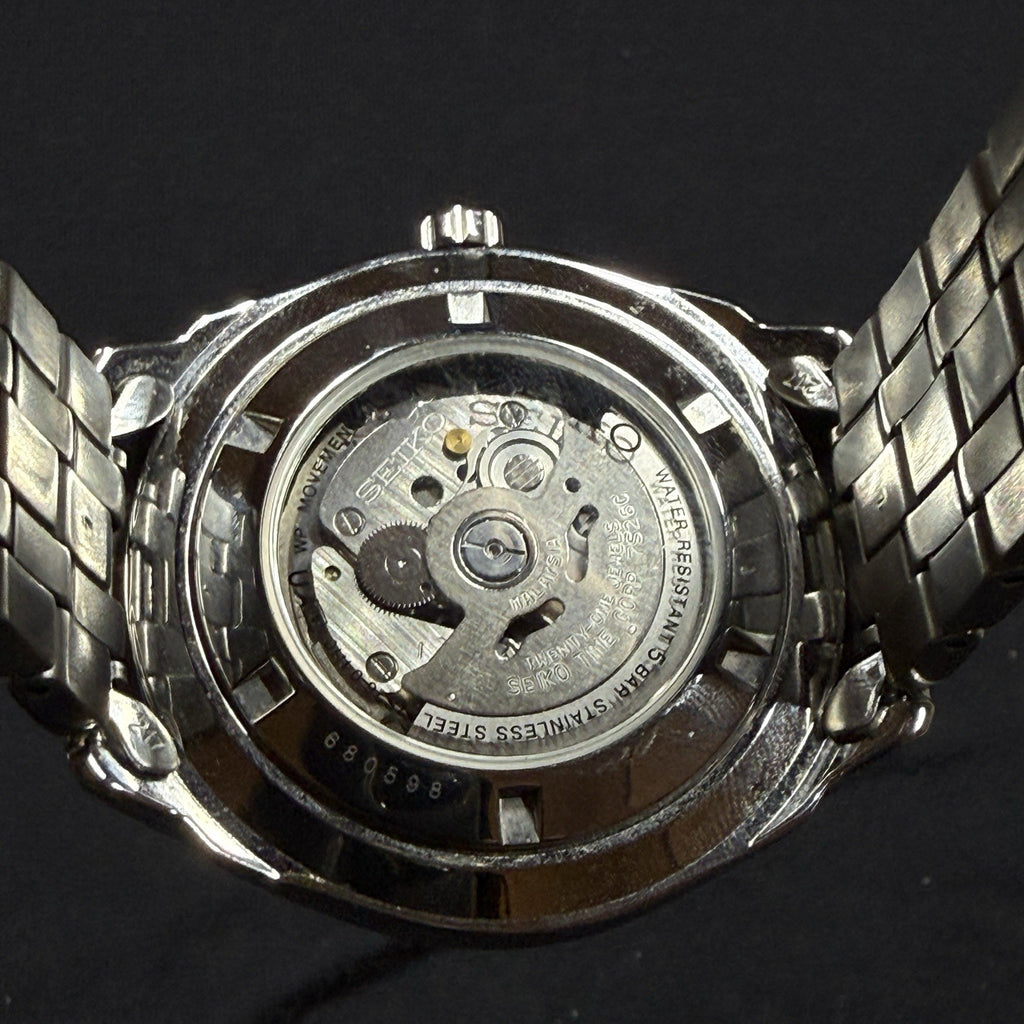 Seiko SNKN47 RECRAFT Black Dial Automatic Watch