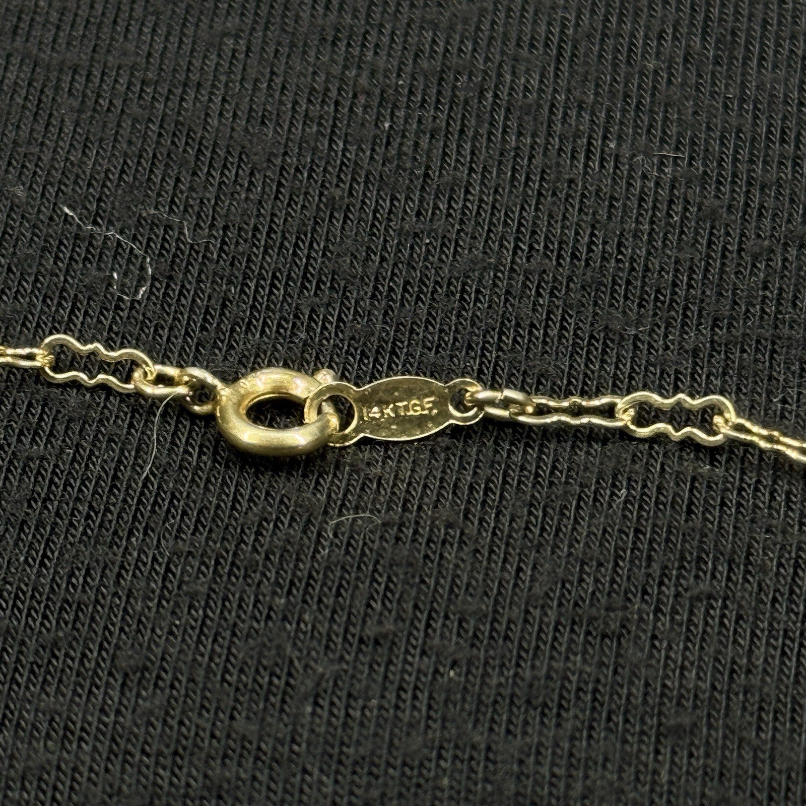 Estate Petite Gold Filled Baroness Bracelet 1/20 14k GF 7IN