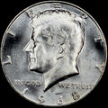 1968-D Kennedy Half Dollar Silver Uncirculated Gem Proof Like