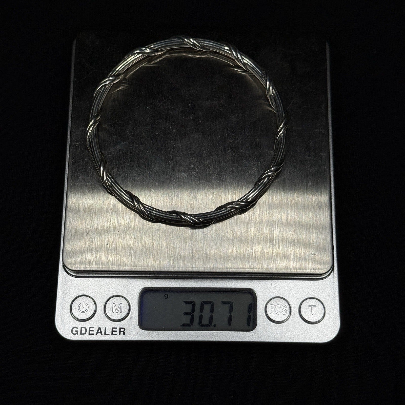 Estate Sterling Silver Peter Thomas Roth Bengal Bracelet 925 30.7 Grams