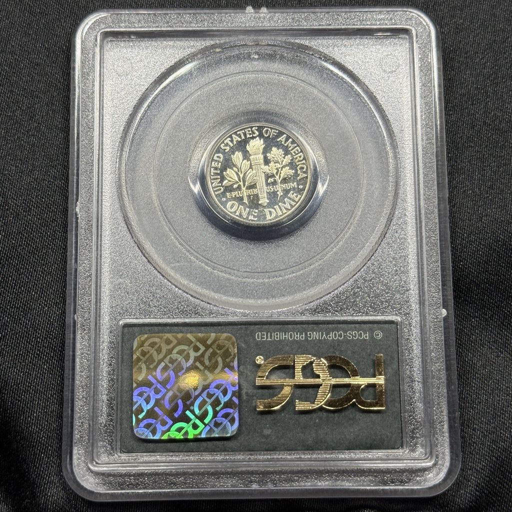 1961 PCGS PR67DCAM Roosevelt Dime Proof Silver Deep Cameo OGH
