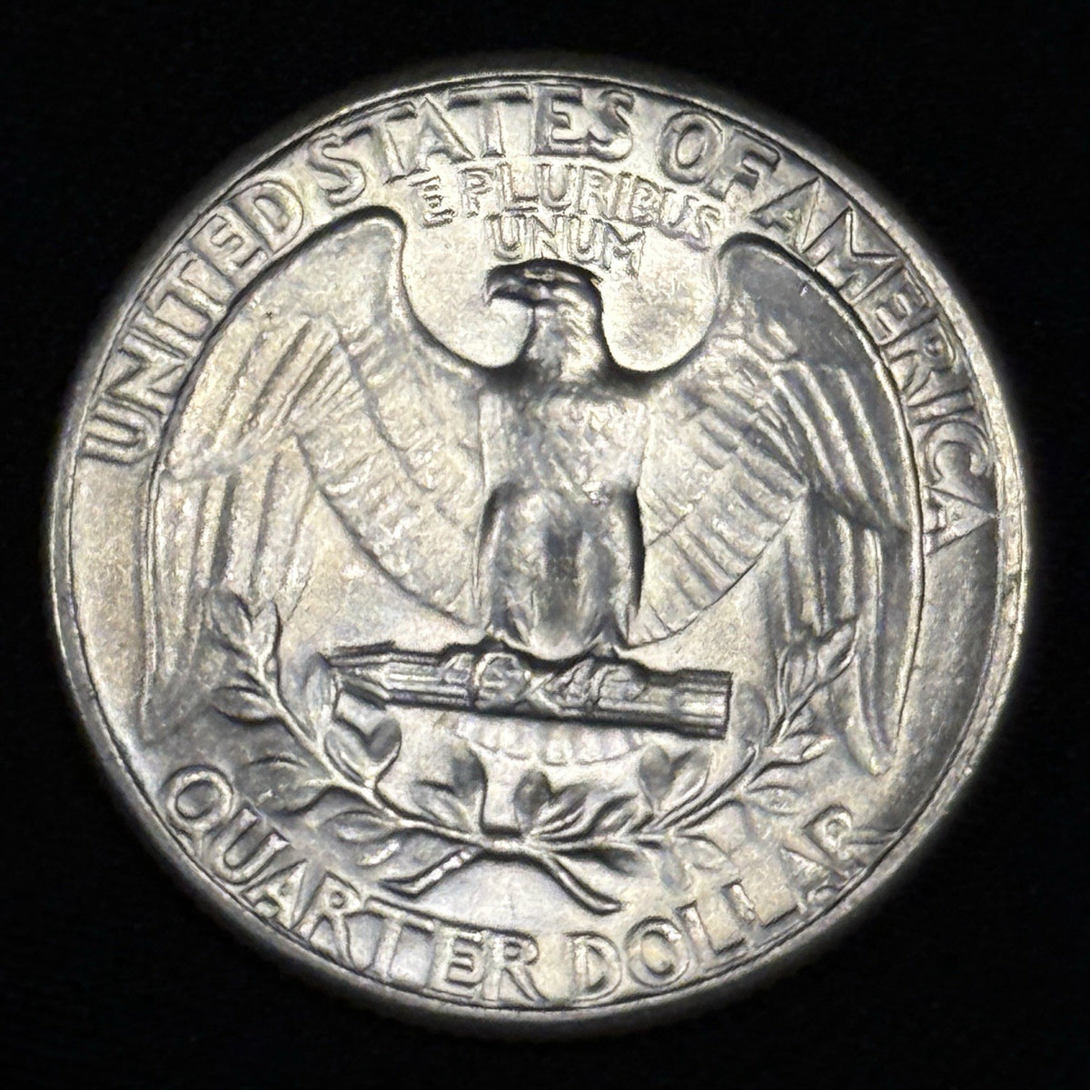 1943 Washington Silver Quarter Brilliant Uncirculated 25c