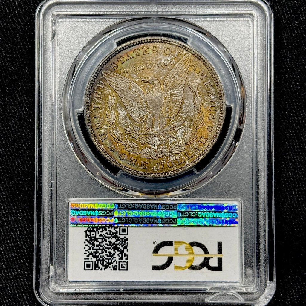 1901-O Morgan Silver Dollar PCGS MS64 CAC Monster Toned Choice BU