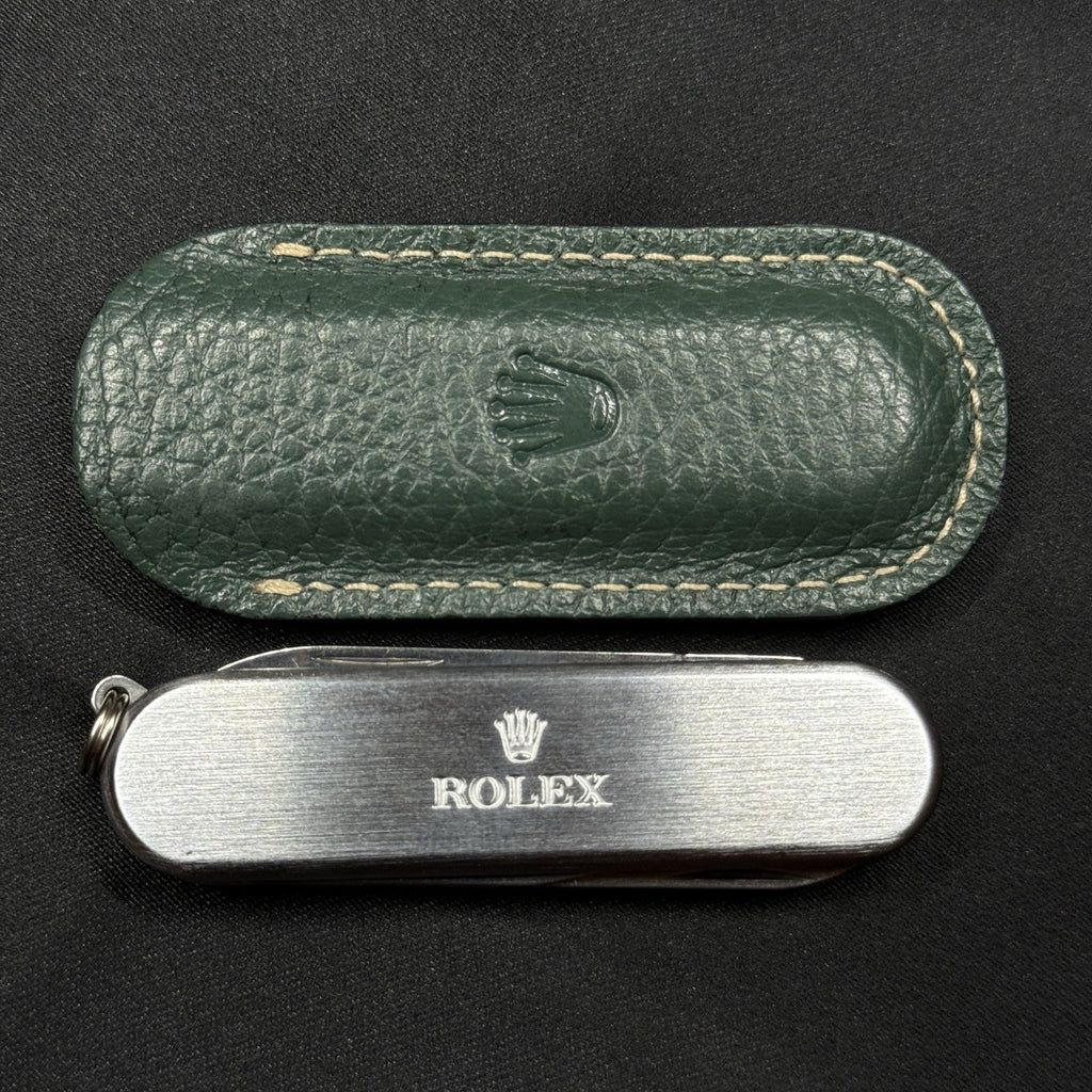 Rolex pocket knife Multi Tool Leather case Anniversary Jubilee Edition