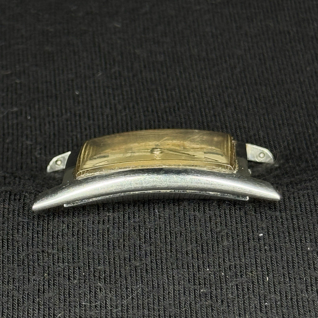 Vintage Girard Perregaux Tank Watch For Parts Repair 17J