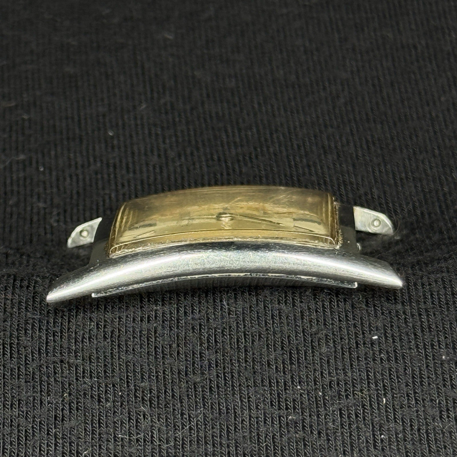 Vintage Girard Perregaux Tank Watch For Parts Repair 17J