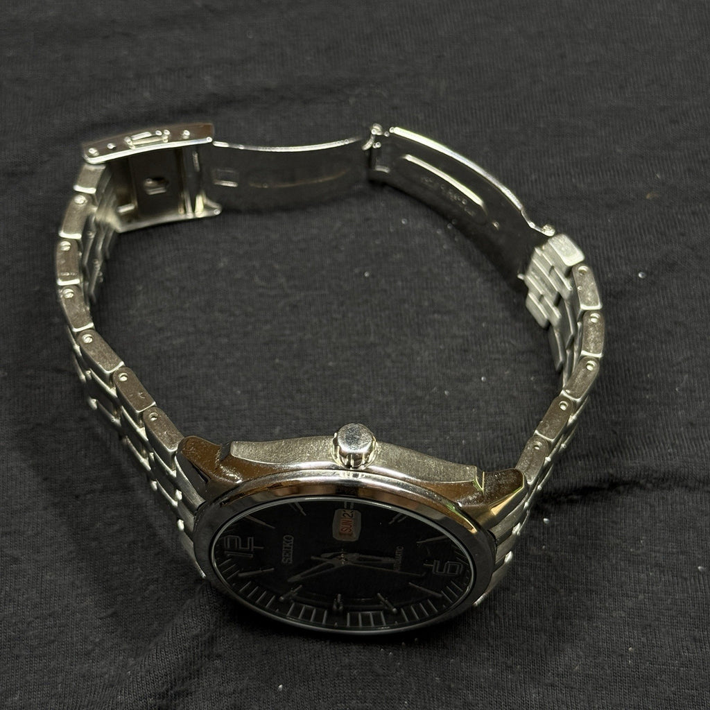 Seiko SNKN47 RECRAFT Black Dial Automatic Watch