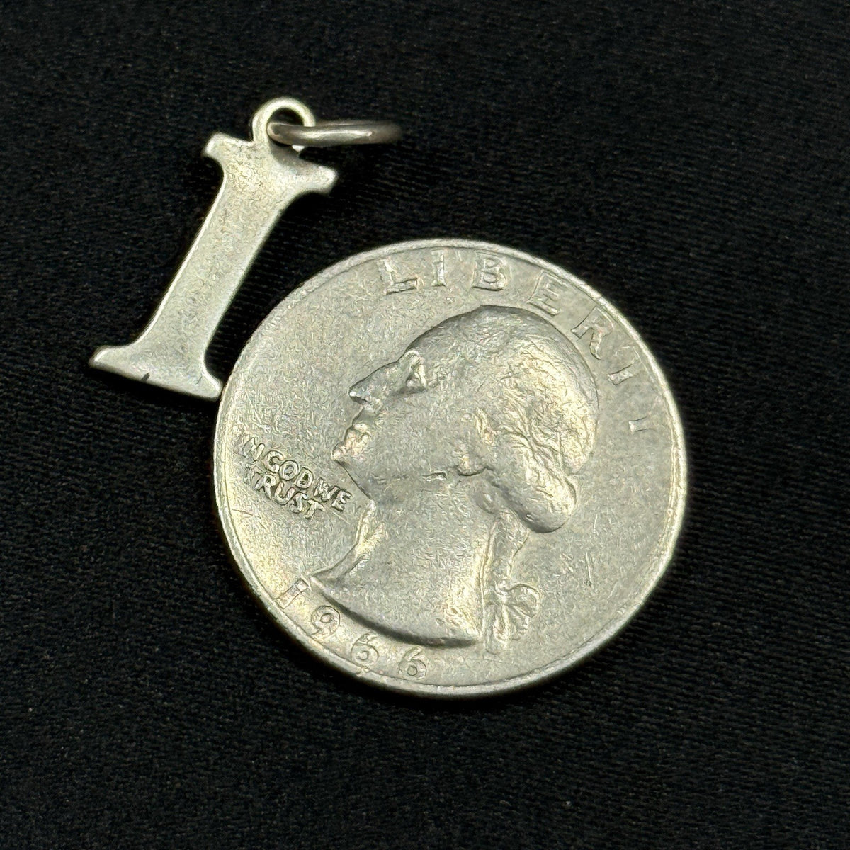 Estate Sterling Silver Sundancer Jewelry Co Letter I 925 Charm Pendant