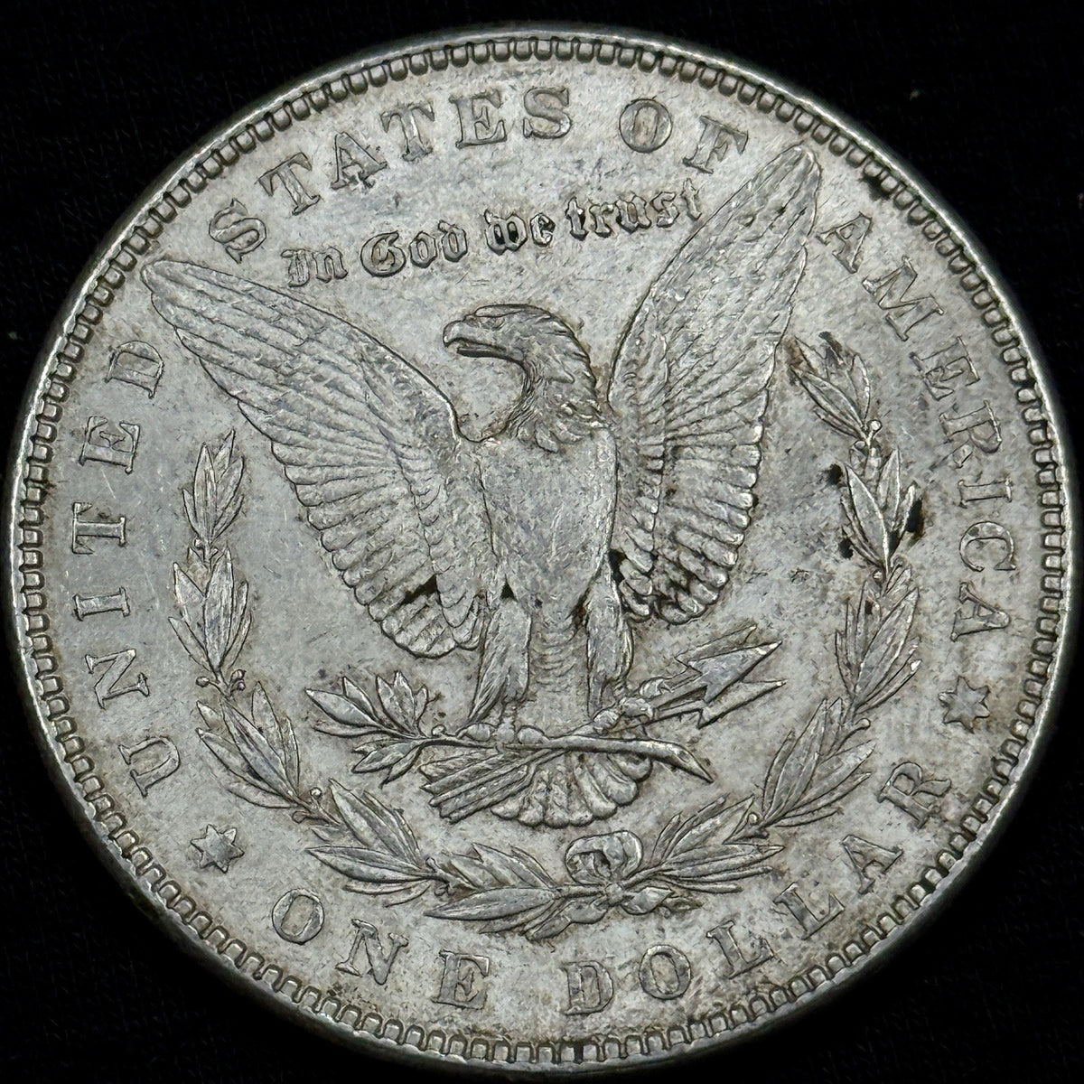 1883 Morgan Silver Dollar Raw About Uncirculated Slider Nice Original