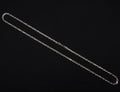 Estate Sterling Silver Rope Necklace Chain Vintage  925 26.5 Grams 23IN