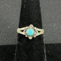 Native Turquoise Sterling Silver Ring Size 5.5 925 Bell Trading Post