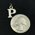 Estate Sterling Silver Sundancer Jewelry Co Letter P 925 Charm Pendant
