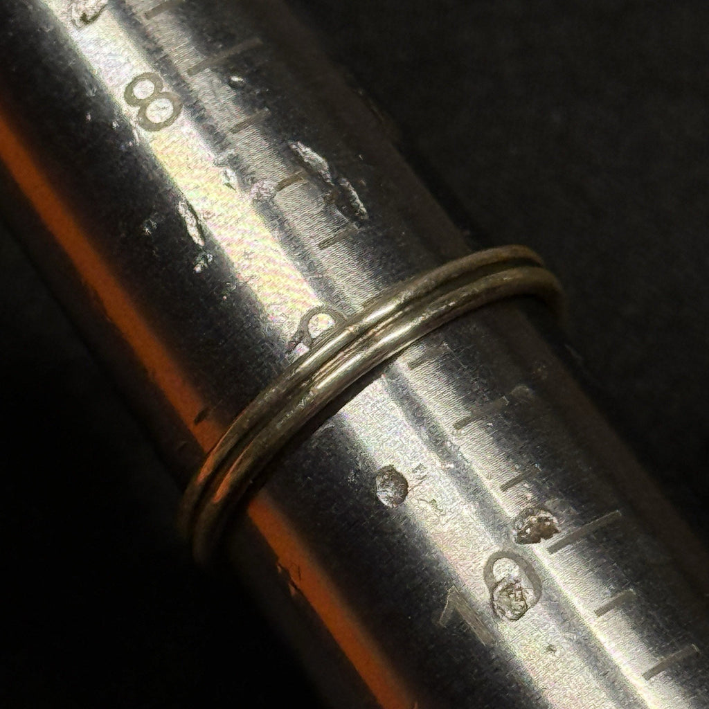 Native American Sterling Silver Ring Pink Fire Opal Unsigned Size 9