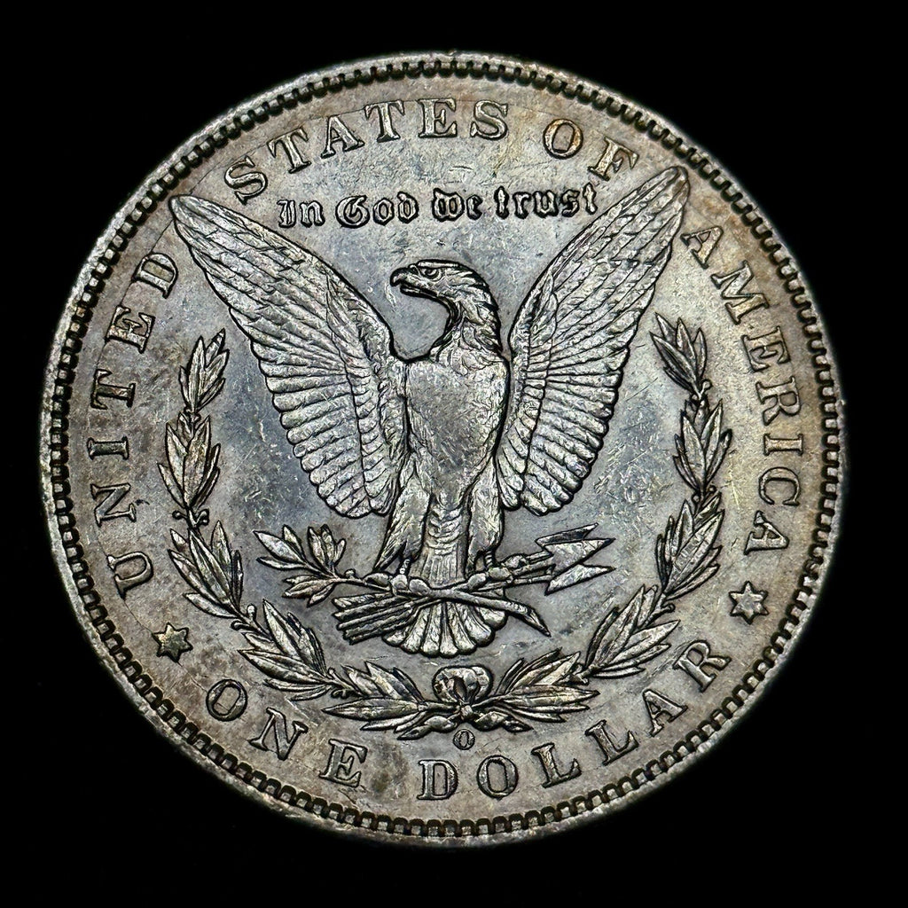 1897-O Morgan Silver Dollar Raw AU Better Date