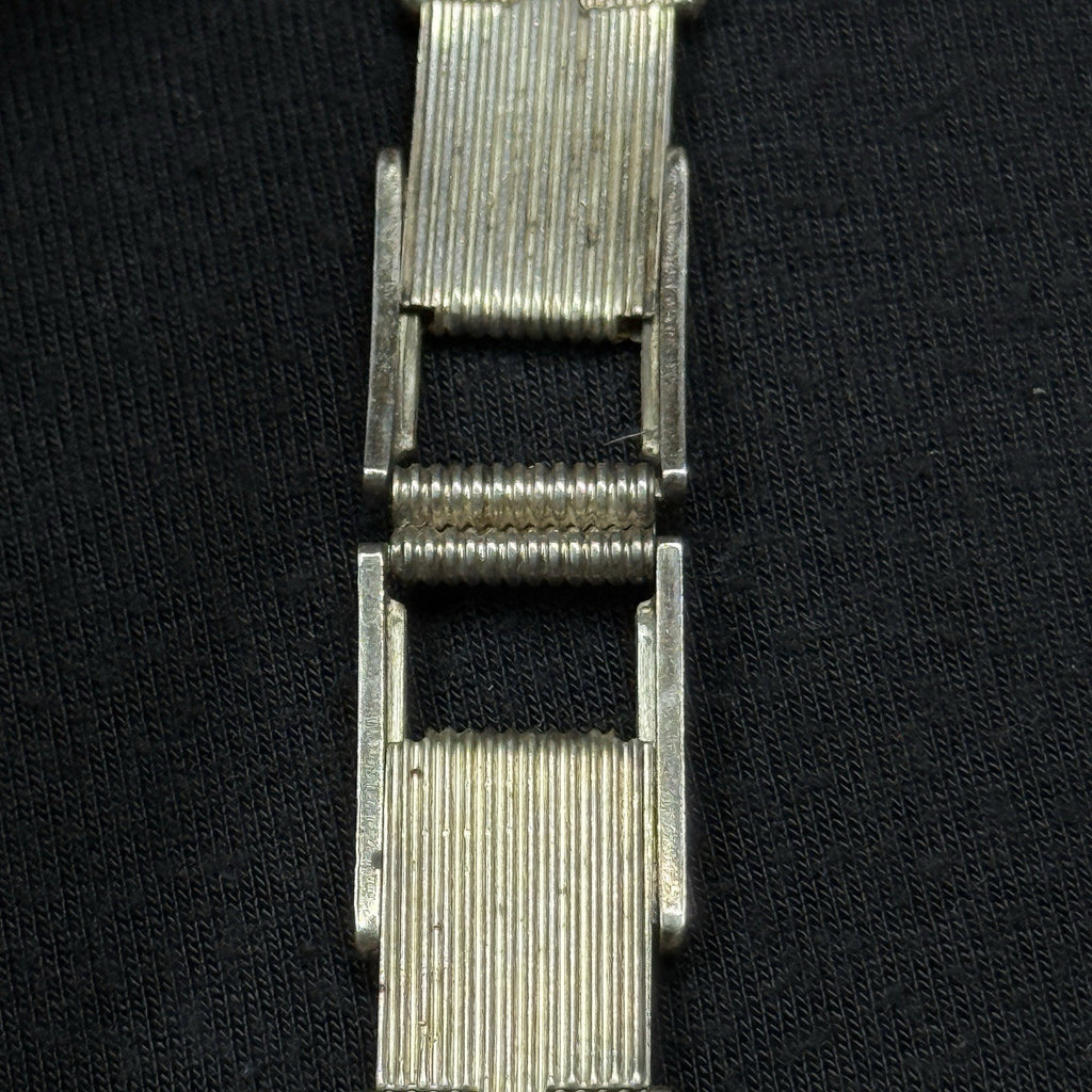 Vintage Silver USSR Bracelet Band For Watch 875 Soviet 17mm 30 Grams