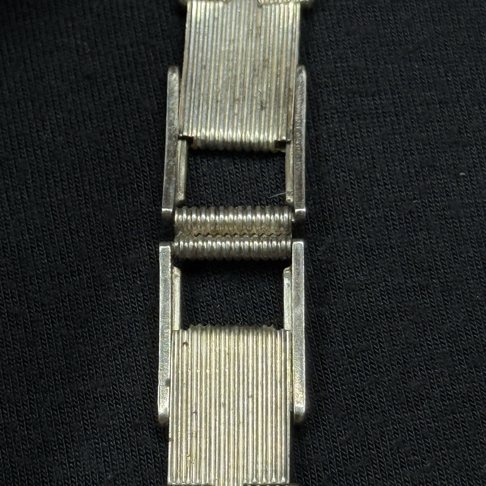 Vintage Silver USSR Bracelet Band For Watch 875 Soviet 17mm 30 Grams
