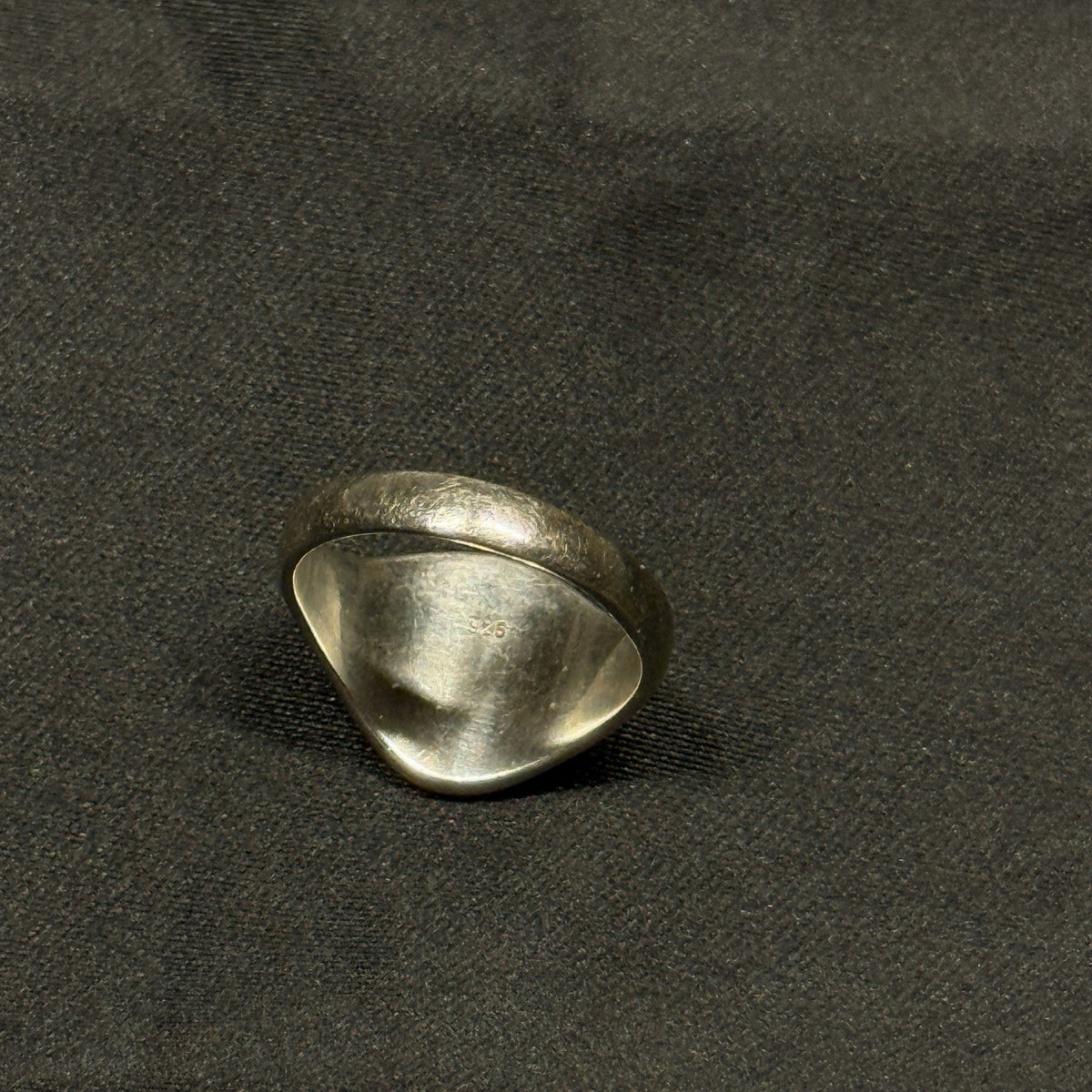 Estate Sterling Silver Ring Bumble Bee Signet Size 6.25 925