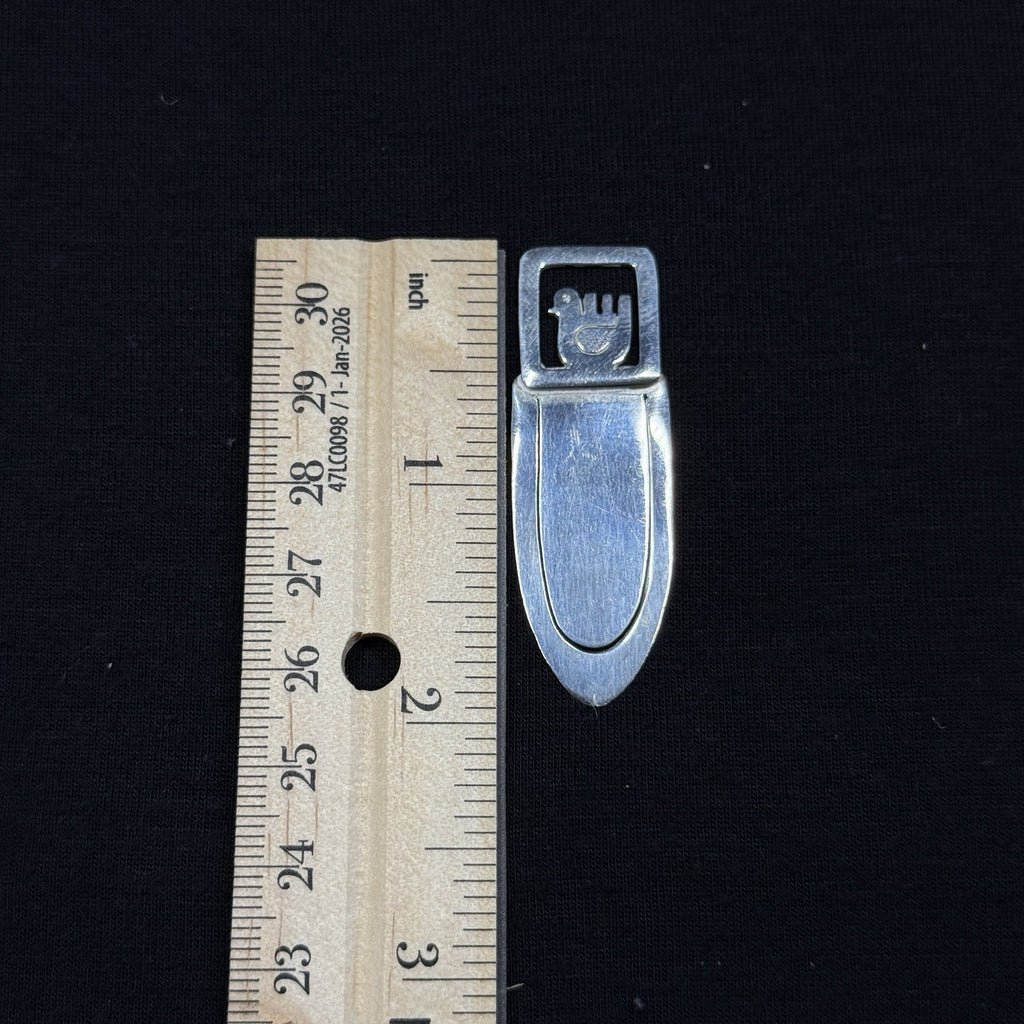 Estate Sterling Silver Bookmark Bird Cutout Mexico 925