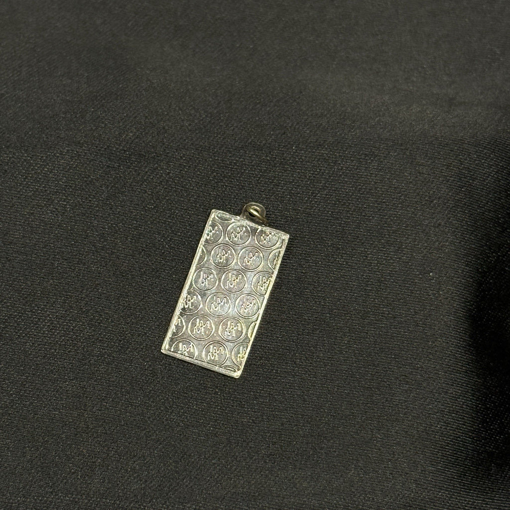 Estate Fine Silver 1gr Grain Bar Pendant Norman Rodswell 925