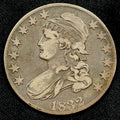 1832 Capped Bust Half Dollar VF Nice Original Silver Coin Bust Type
