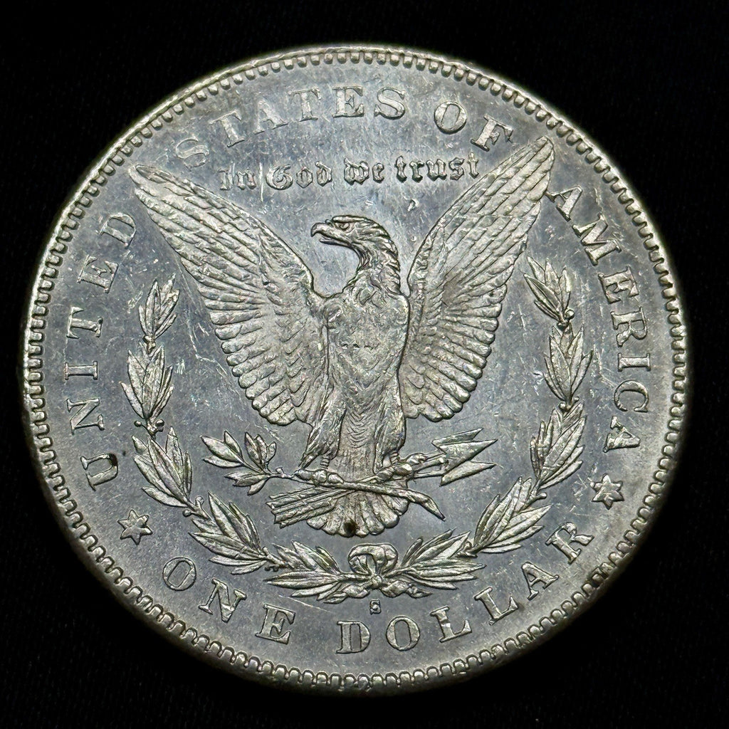 1878-S Morgan Silver Dollar Raw Uncirculated Semi Proof Like