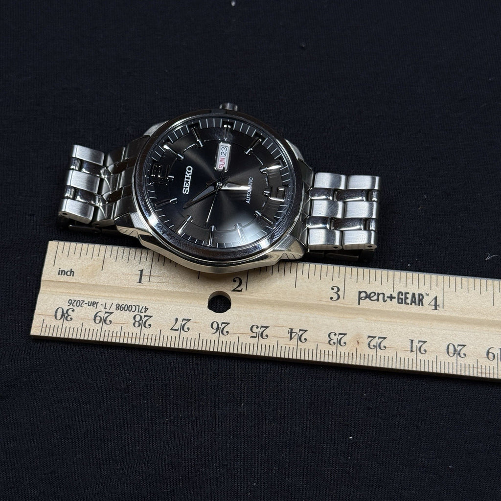 Seiko SNKN47 RECRAFT Black Dial Automatic Watch