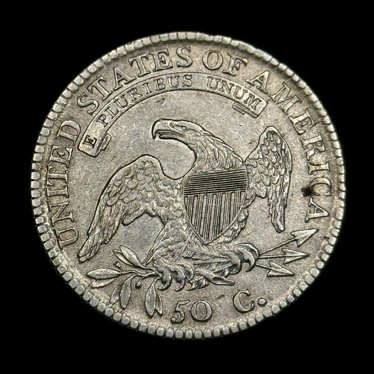 1812 Capped Bust Half Dollar Silver Coin XF