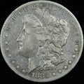1883-S Morgan Silver Dollar Raw VF Better Date