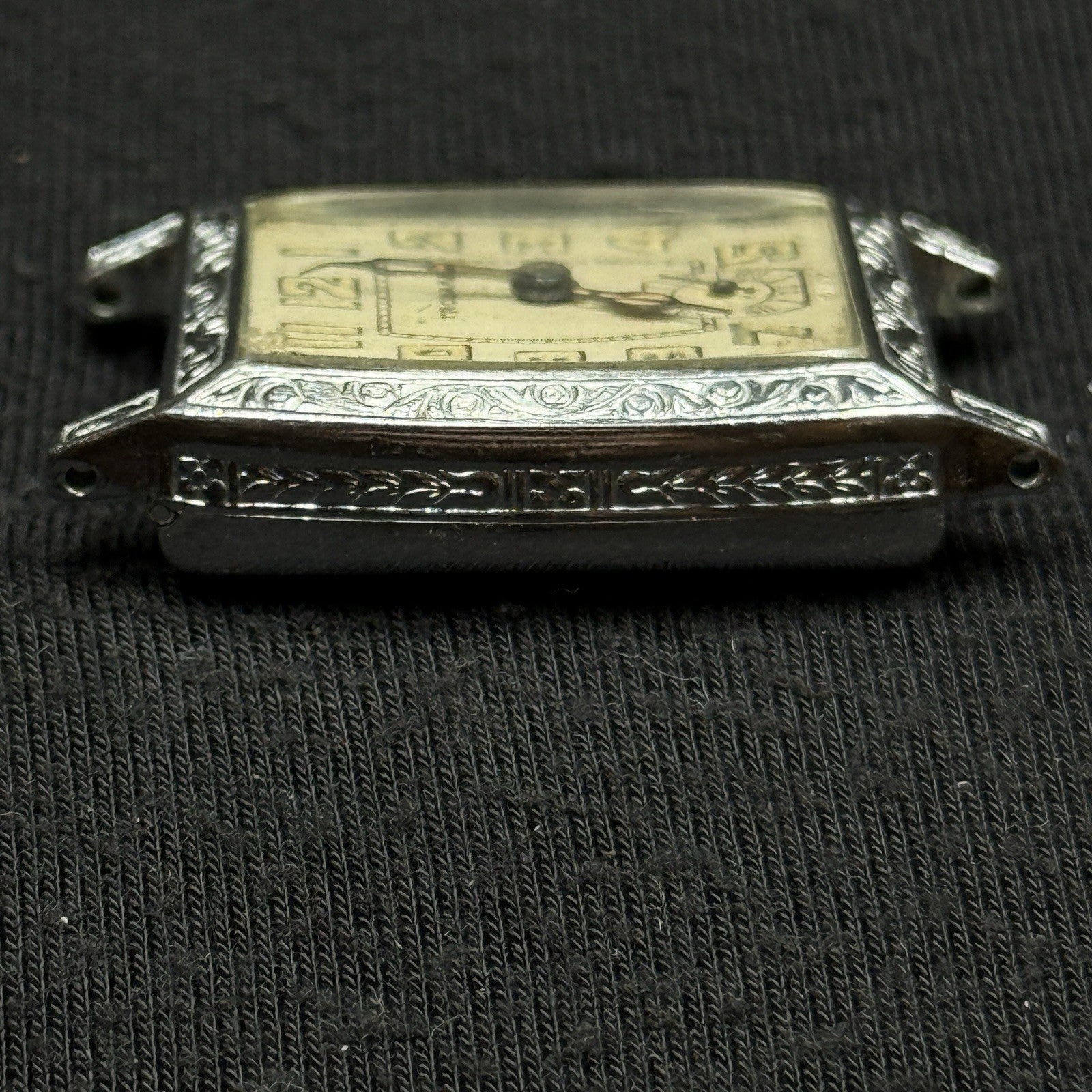 Vintage Trojan Swiss 6J Mechanical Westfield 10B Men's Wrist Watch For Parts